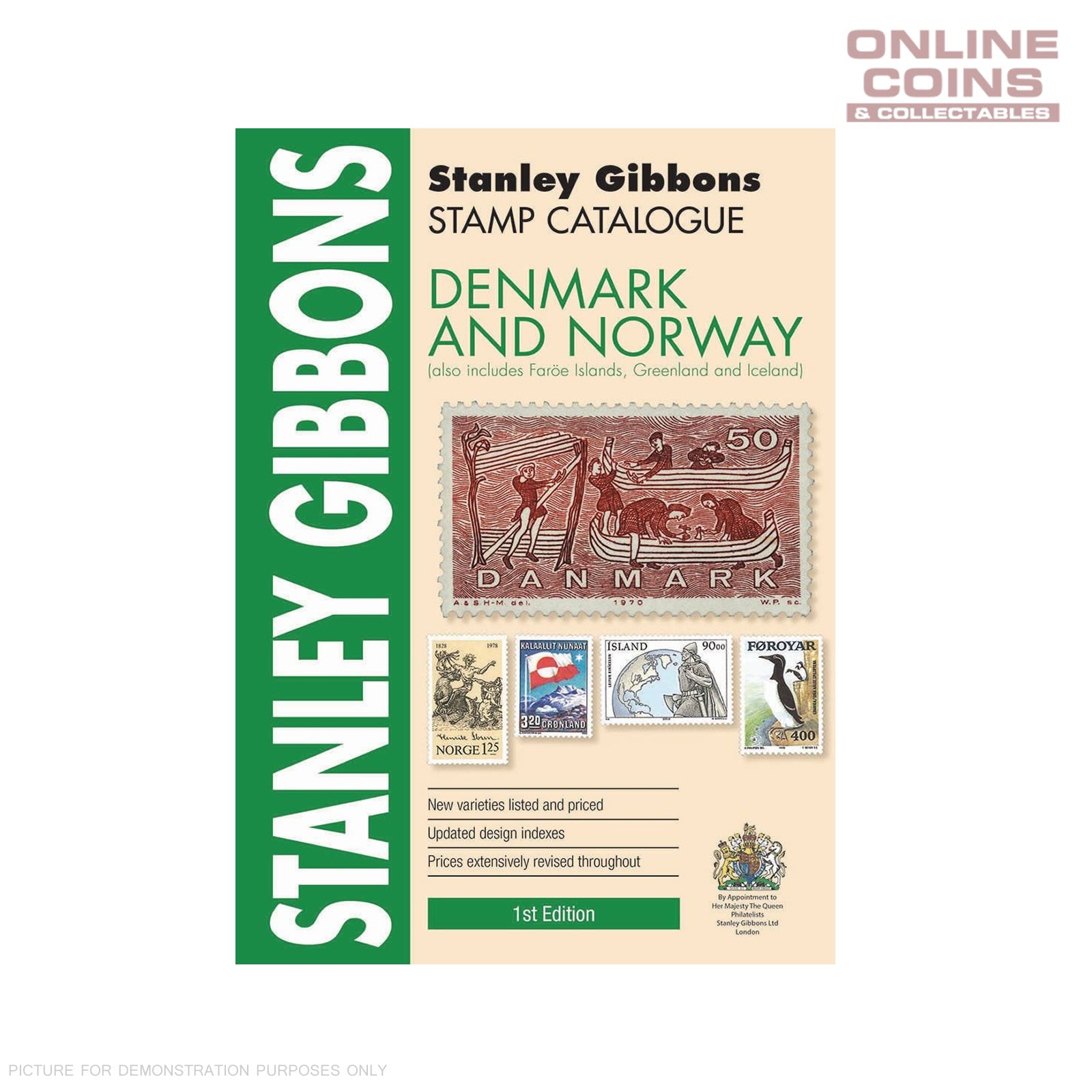 2018 Stanley Gibbons - Stamp Catalogue Denmark & Norway Catalogue 1st Edition